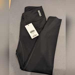 Gymshark Training 7/8 leggings, small, black